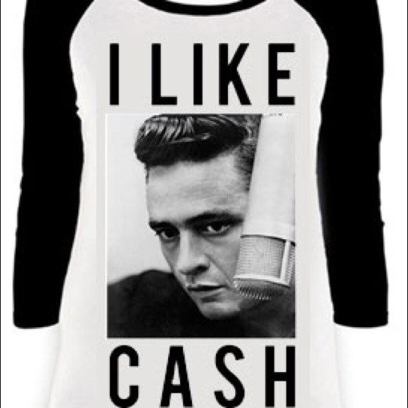 Tops - Johnny Cash shirt